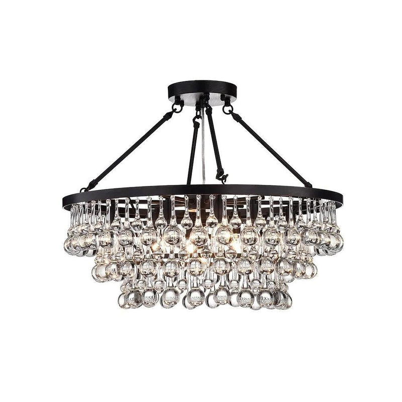 Unique Tiered Crystal Chandelier-DWHOME