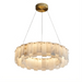 Moonshade Natural Marble Chandelier.