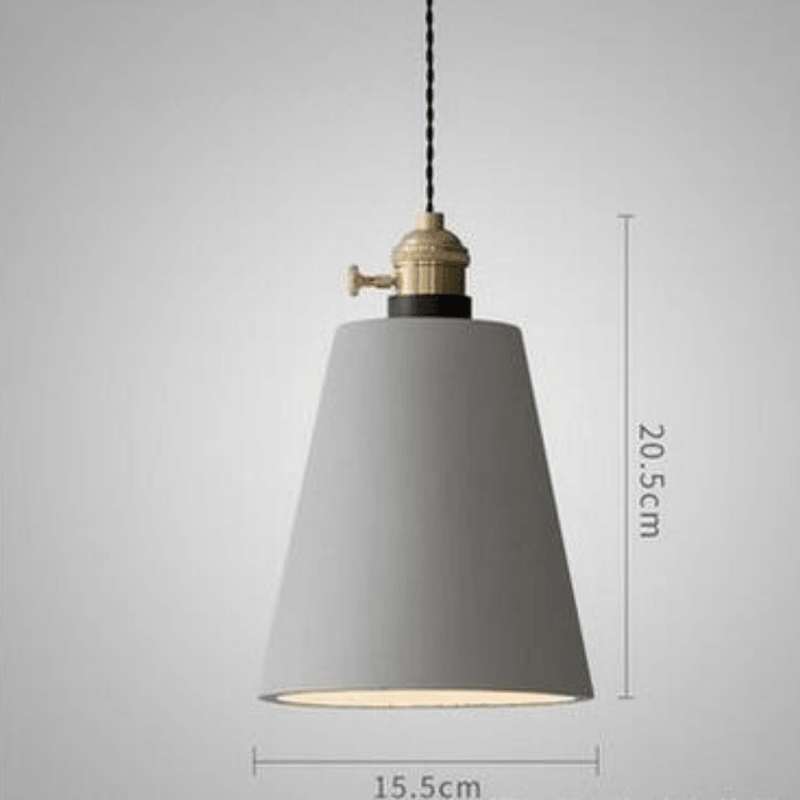 Vintage Style Cemented Pendant Light-DWHOME