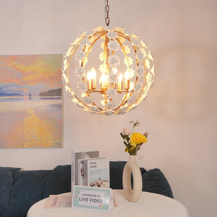 Uolfin Globe Chandelier-DWHOME
