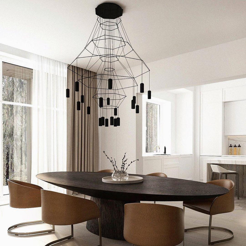 Lines Chandelier-DWHOME