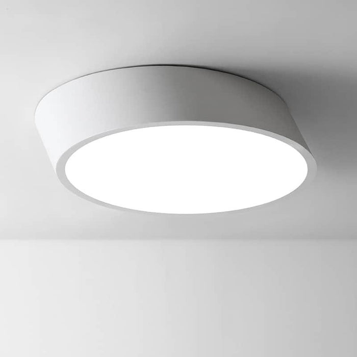 VILHELMINA Inclined Elliptical Ceiling Light.