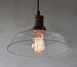 Retro Mason Glass Pendant Light.