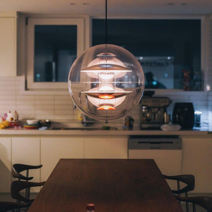 Round Sphere Pendant Lamp.