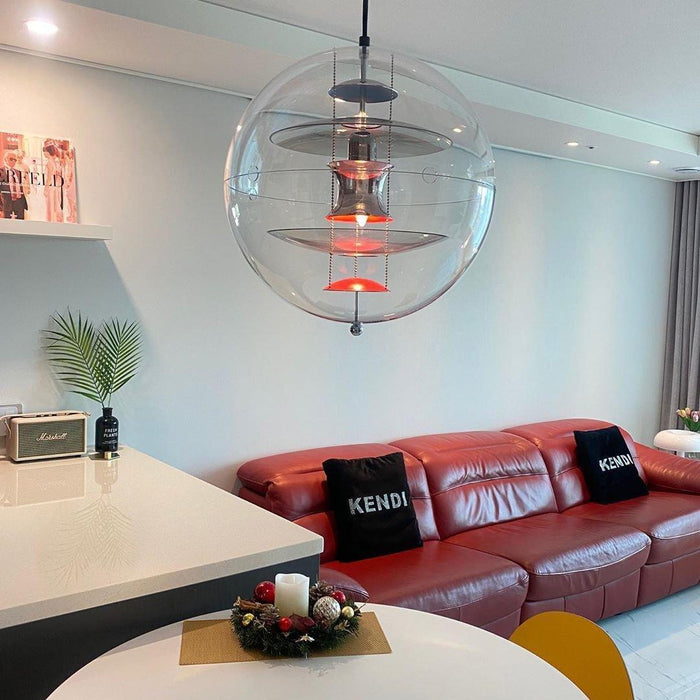 Round Sphere Pendant Lamp-DWHOME