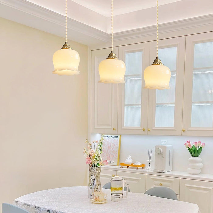 Valley flower Pendant Swag Lamp-DWHOME