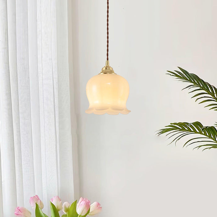 "Pendentif lampe fleur de vallée-DWHOME"