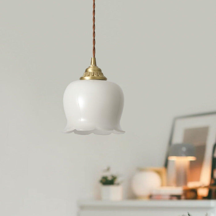 "Pendentif lampe fleur de vallée-DWHOME"