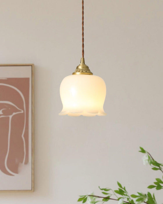 Valley flower Pendant Swag Lamp.