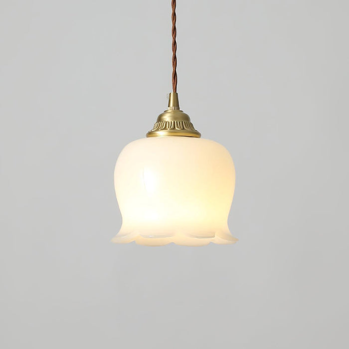 "Pendentif lampe fleur de vallée-DWHOME"