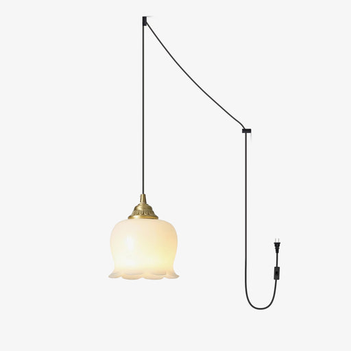 Valley flower Pendant Swag Lamp.