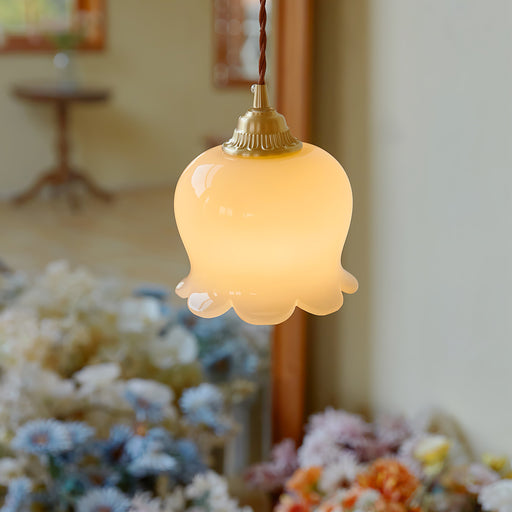 Valley flower Pendant Swag Lamp.