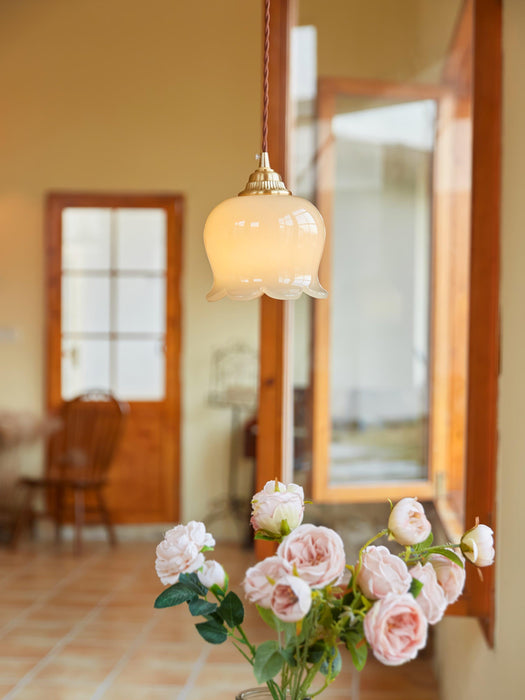 "Pendentif lampe fleur de vallée-DWHOME"