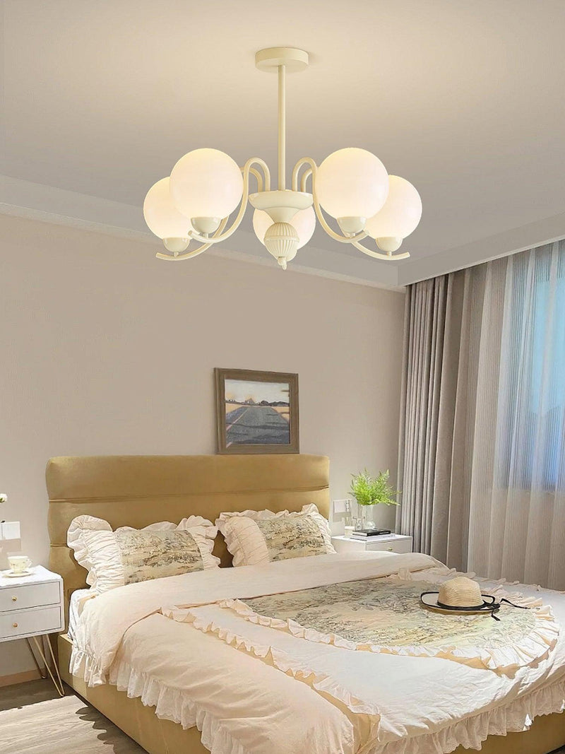 Vanilla Ball Chandelier-DWHOME