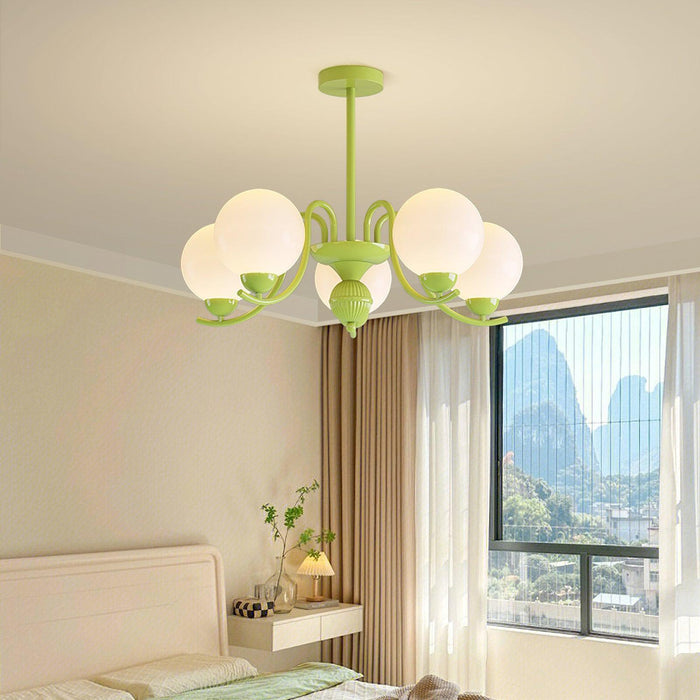 Vanilla Ball Chandelier-DWHOME