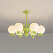 Vanilla Ball Chandelier-DWHOME