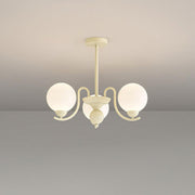 Vanilla Ball Chandelier-DWHOME