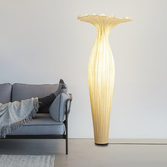 Vase Fabric Floor Lamp.