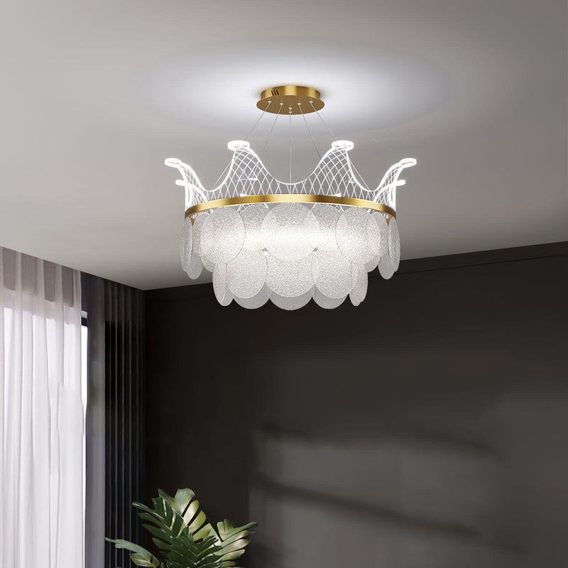 Vassar Crown Chandelier-DWHOME