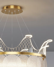 Vassar Crown Chandelier-DWHOME
