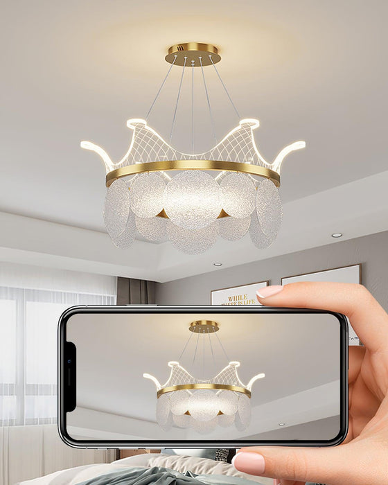 Vassar Crown Chandelier-DWHOME