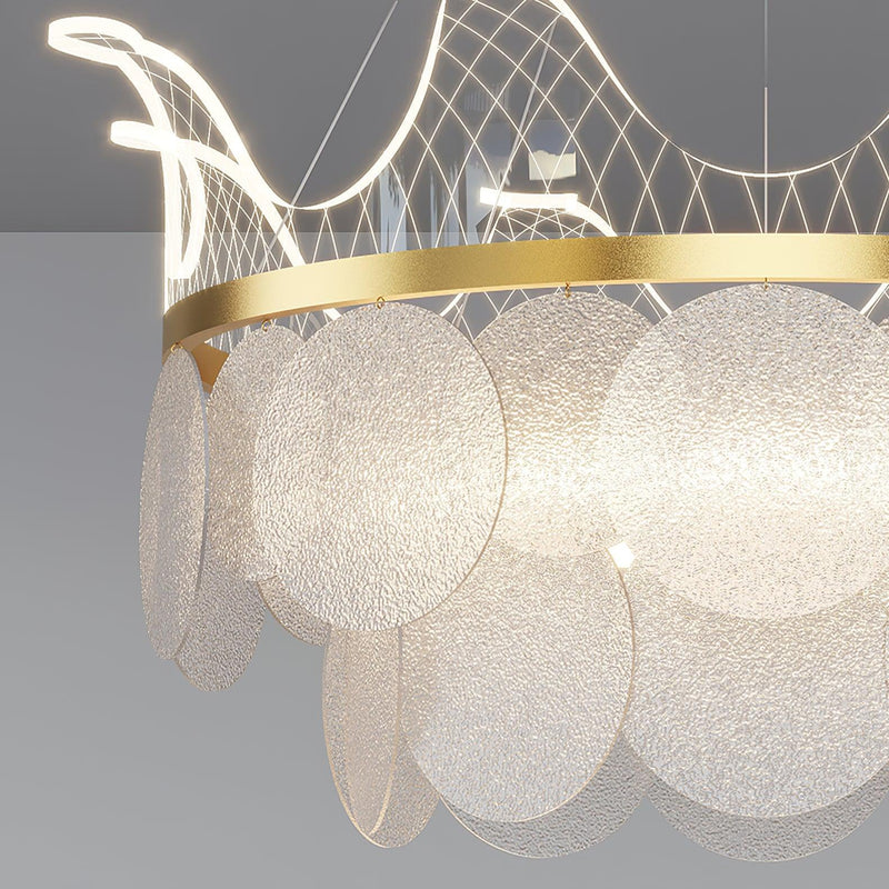 Vassar Crown Chandelier-DWHOME