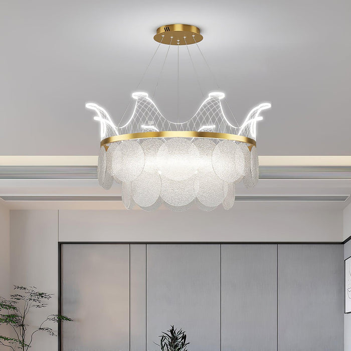 Vassar Crown Chandelier-DWHOME