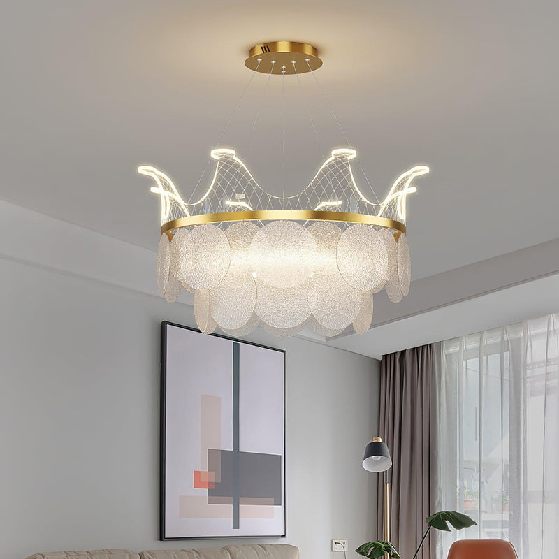 Vassar Crown Chandelier-DWHOME