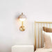 Vellum Travertine Wall Lamp-DWHOME