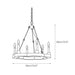 Venezia Wood Wheel Chandelier-DWHOME