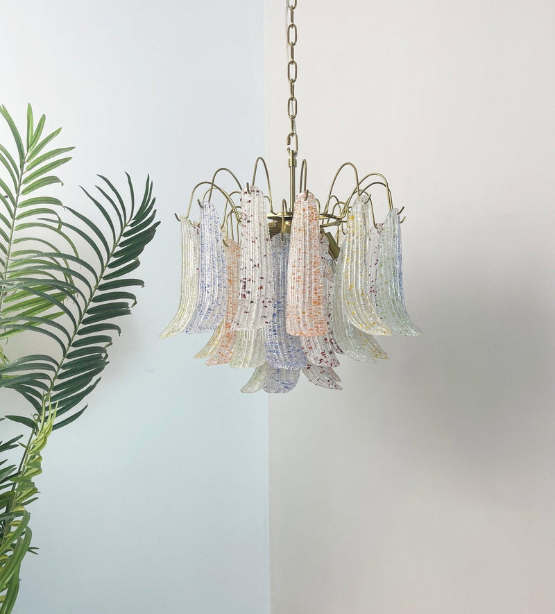 Venini Colorful Murano Glass Chandelier-DWHOME