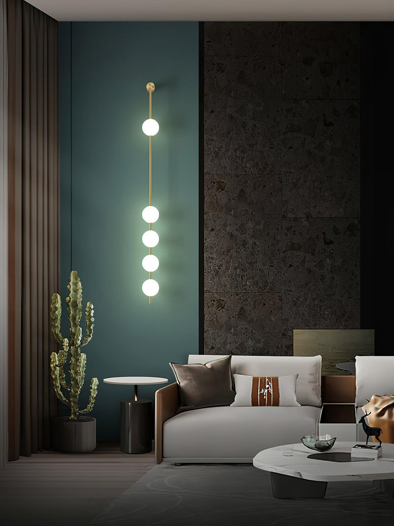 Vertical Balls Wall Lamp-DWHOME