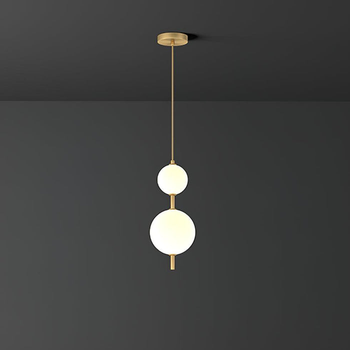 Vertical Globe Pendant Lamp.