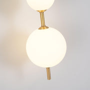 Vertical Globe Plug-in Wall Lamp-DWHOME