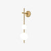 Vertical Globe Plug-in Wall Lamp-DWHOME