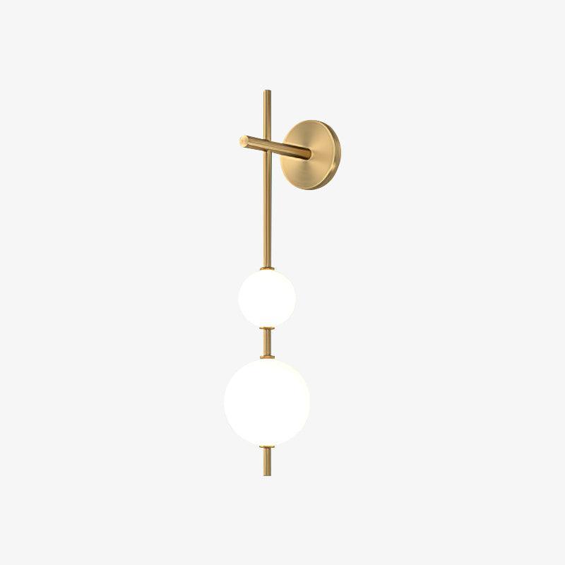 Vertical Globe Wall Lamp-DWHOME