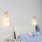 Vertical Globe Wall Lamp-DWHOME