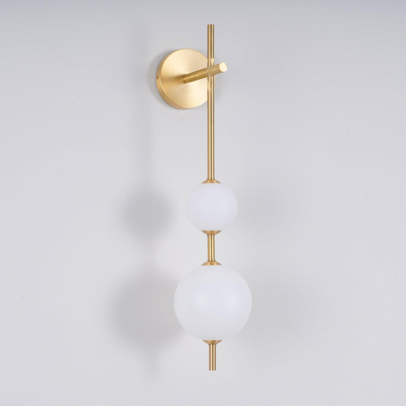 Vertical Globe Wall Lamp-DWHOME
