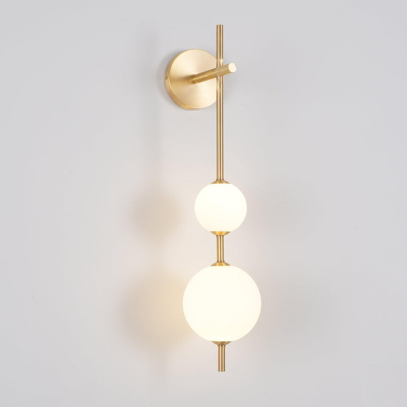 Vertical Globe Wall Lamp-DWHOME
