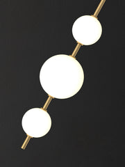 Vertical Globe Plug-in Wall Lamp-DWHOME