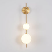 Vertical Globe Wall Lamp-DWHOME