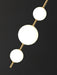 Vertical Globe Plug-in Wall Lamp-DWHOME