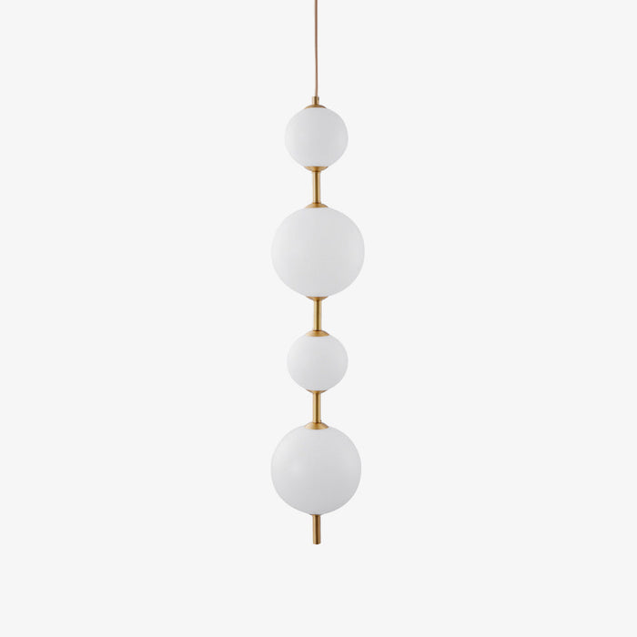 Vertical Globe Pendant Lamp.