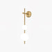 Vertical Globe Plug-in Wall Lamp-DWHOME