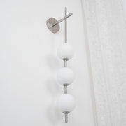 Vertical Globe Plug-in Wall Lamp-DWHOME