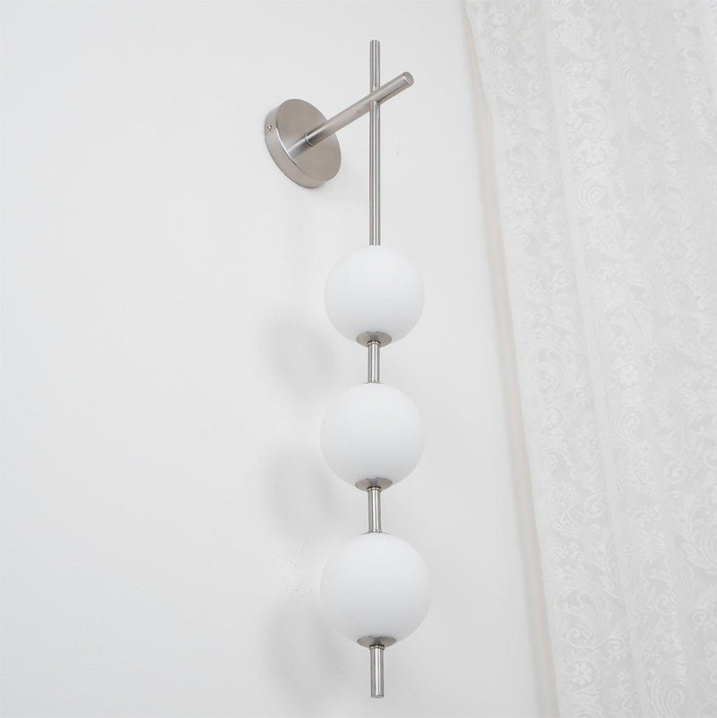 Vertical Globe Wall Lamp-DWHOME