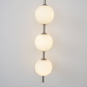 Vertical Globe Plug-in Wall Lamp-DWHOME