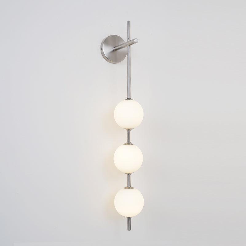 Vertical Globe Wall Lamp-DWHOME
