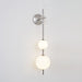 Vertical Globe Plug-in Wall Lamp-DWHOME