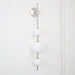 Vertical Globe Plug-in Wall Lamp-DWHOME